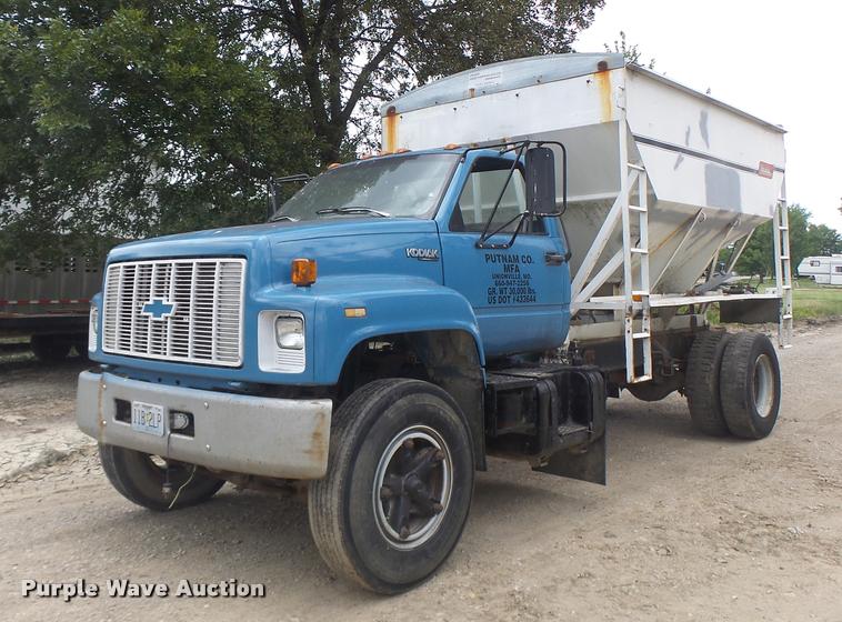 image for item DB5813 1992 Chevrolet Kodiak feed truck