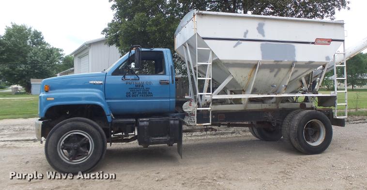 image for item DB5813 1992 Chevrolet Kodiak feed truck