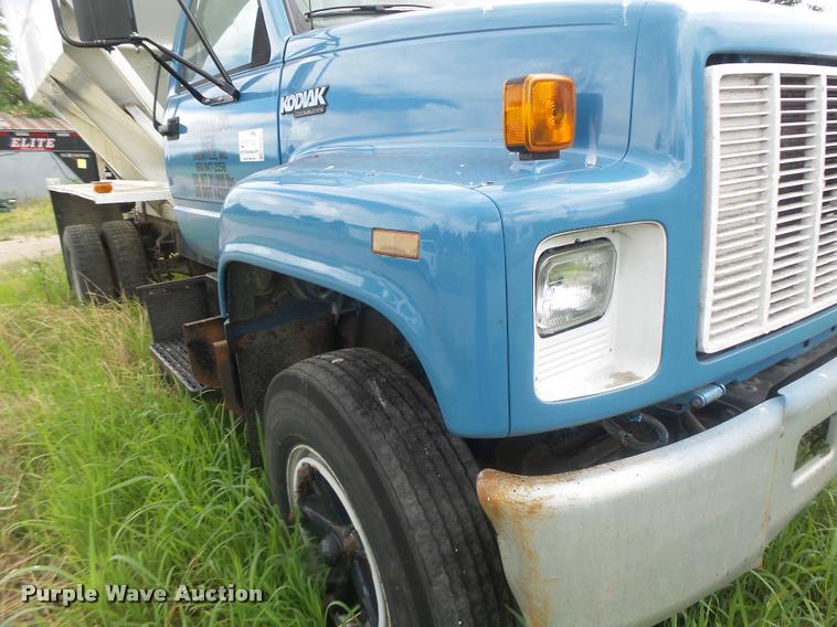 image for item DB5813 1992 Chevrolet Kodiak feed truck