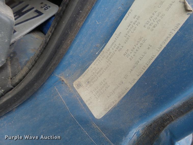 image for item DB5813 1992 Chevrolet Kodiak feed truck