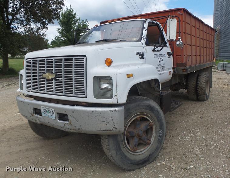 image for item DB5814 1990 Chevrolet Kodiak grain truck
