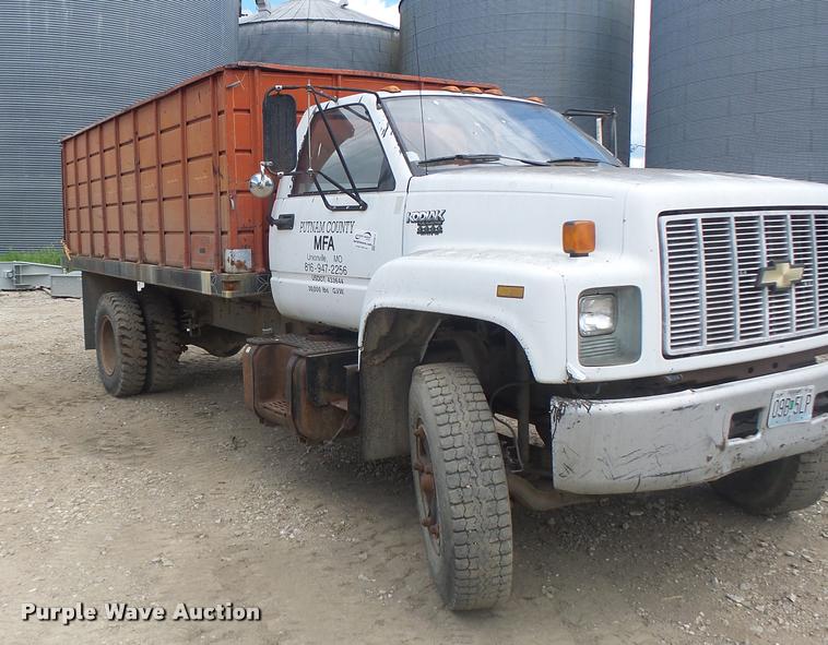 image for item DB5814 1990 Chevrolet Kodiak grain truck
