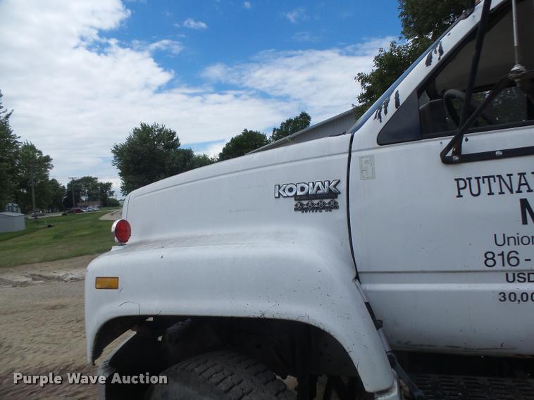 image for item DB5814 1990 Chevrolet Kodiak grain truck