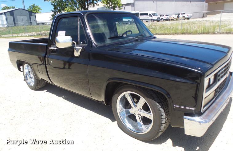 image for item DB5838 1987 Chevrolet R10 pickup truck