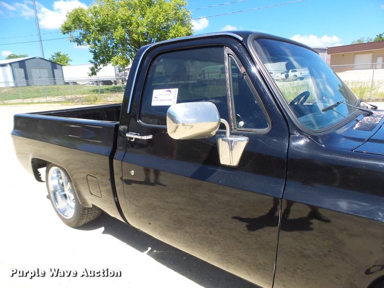 image for item DB5838 1987 Chevrolet R10 pickup truck