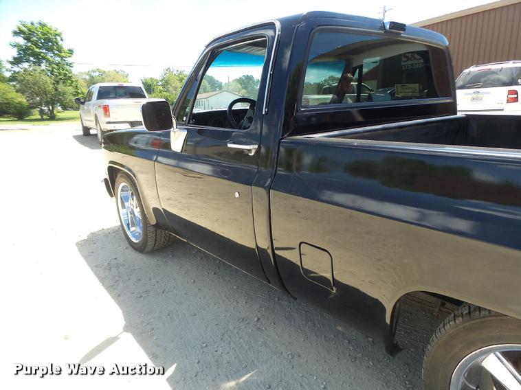 image for item DB5838 1987 Chevrolet R10 pickup truck