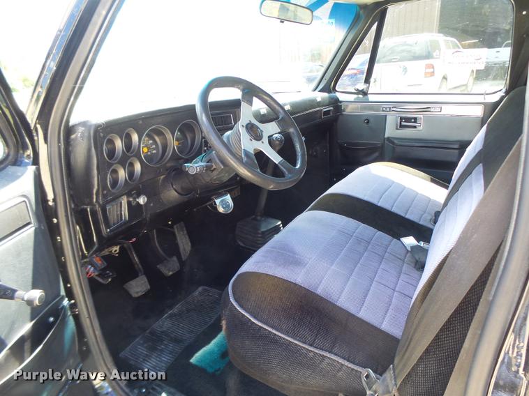 image for item DB5838 1987 Chevrolet R10 pickup truck