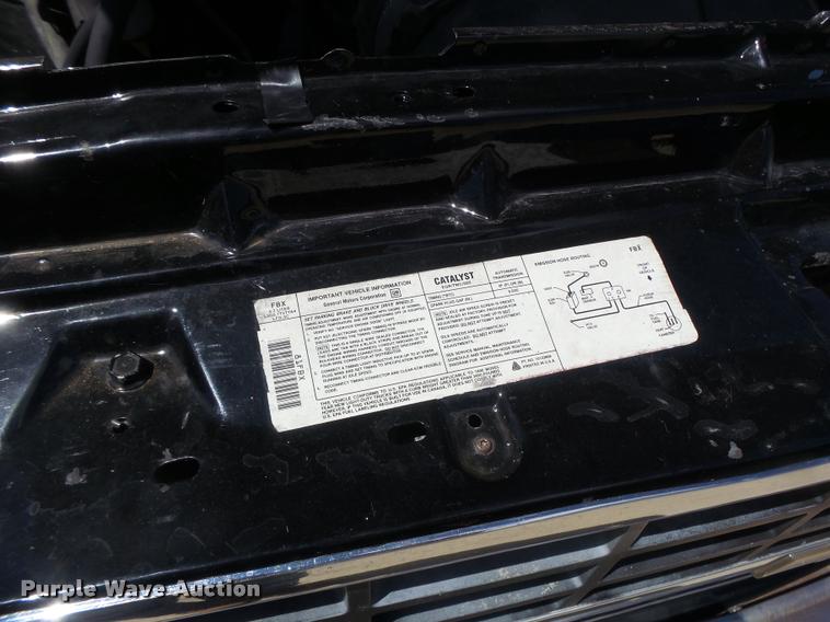 image for item DB5838 1987 Chevrolet R10 pickup truck