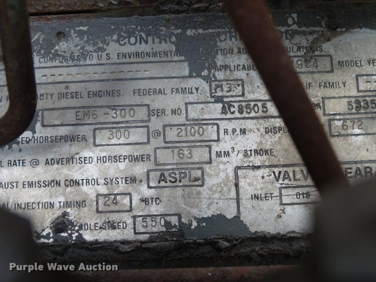 image for item DB7448 1989 Mack R686ST semi truck