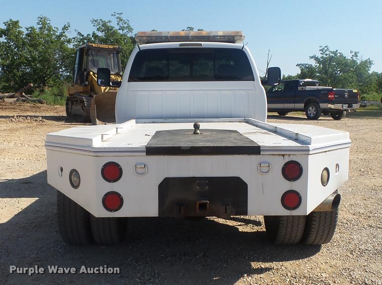 image for item DB7451 1998 Dodge Ram 3500 flatbed pickup truck
