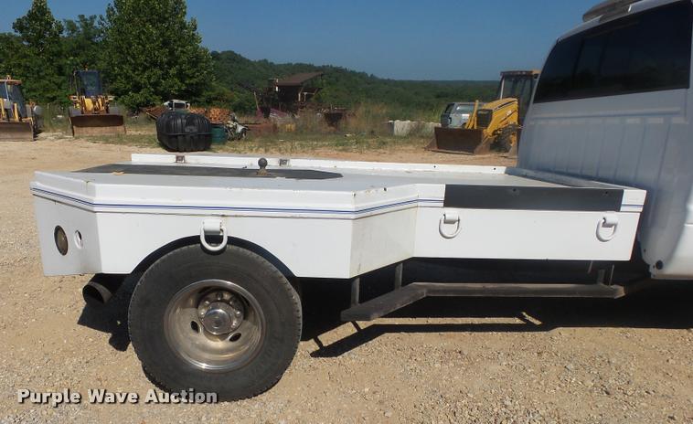 image for item DB7451 1998 Dodge Ram 3500 flatbed pickup truck