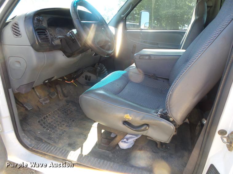 image for item DB7451 1998 Dodge Ram 3500 flatbed pickup truck