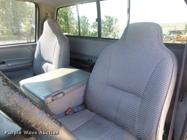 image for item DB7451 1998 Dodge Ram 3500 flatbed pickup truck