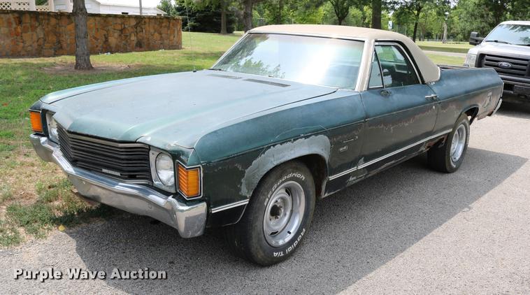 image for item DB9267 1972 Chevrolet El Camino