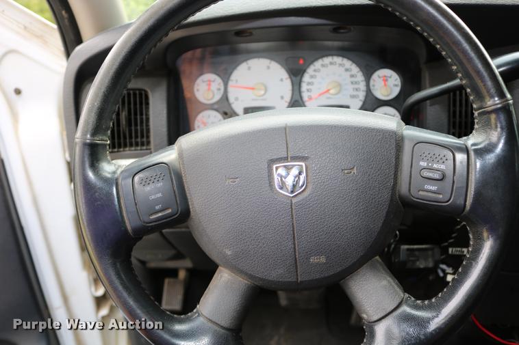 image for item DB9268 2004 Dodge Ram 2500 Quad Cab flatbed pickup truck