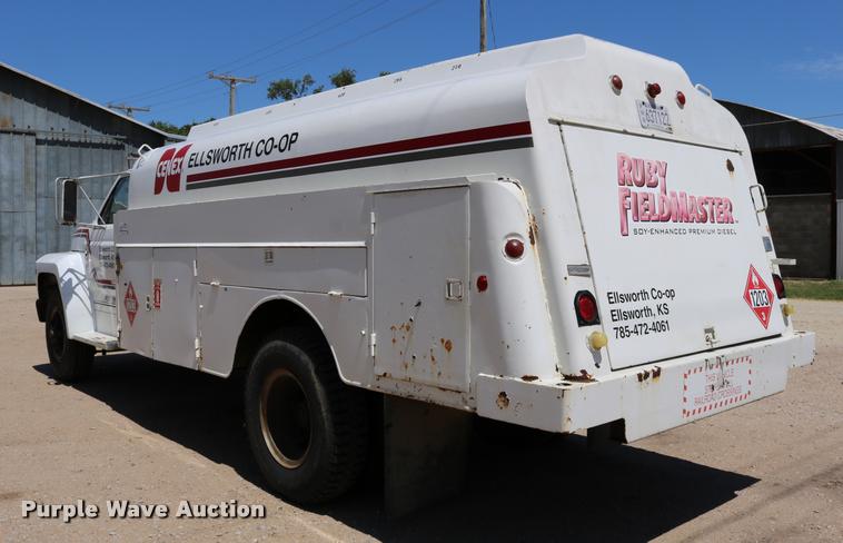 image for item DB9323 1983 Ford F800 fuel truck
