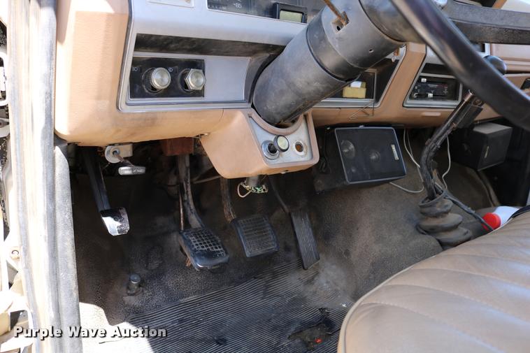 image for item DB9323 1983 Ford F800 fuel truck