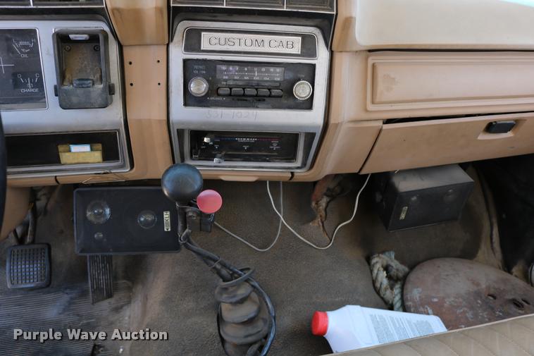 image for item DB9323 1983 Ford F800 fuel truck