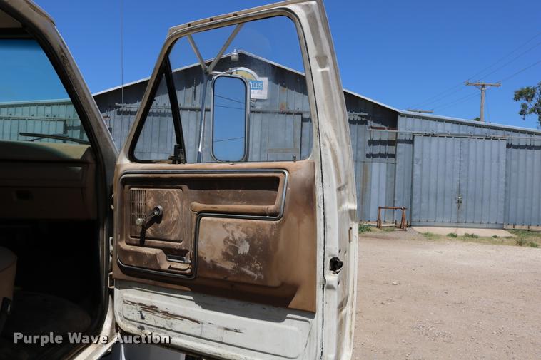 image for item DB9323 1983 Ford F800 fuel truck