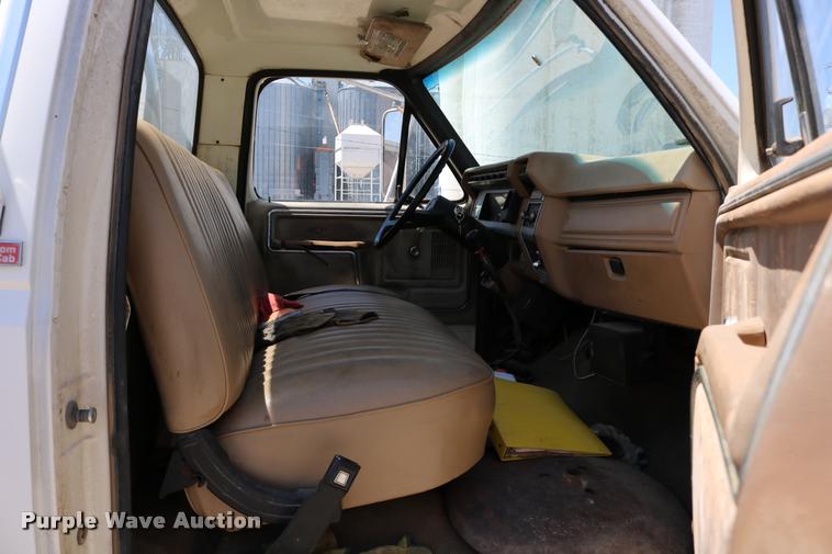 image for item DB9323 1983 Ford F800 fuel truck