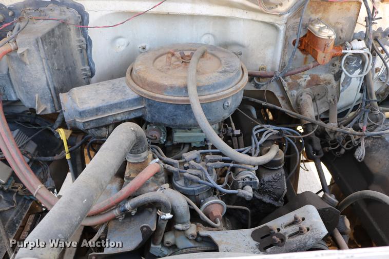 image for item DB9323 1983 Ford F800 fuel truck