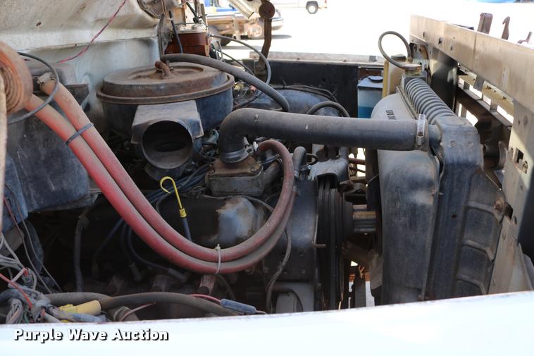 image for item DB9323 1983 Ford F800 fuel truck