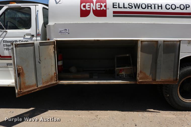 image for item DB9323 1983 Ford F800 fuel truck