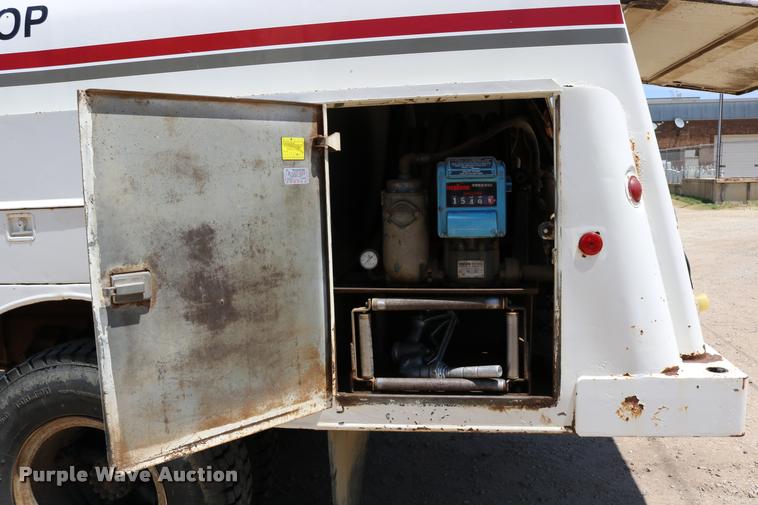 image for item DB9323 1983 Ford F800 fuel truck