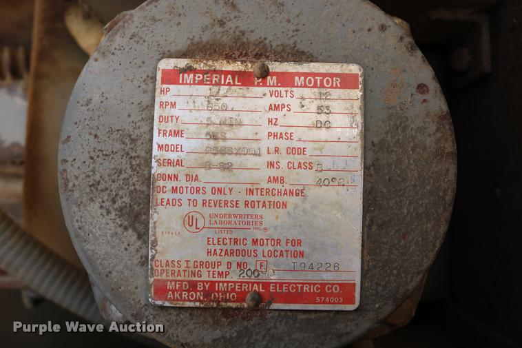 image for item DB9323 1983 Ford F800 fuel truck