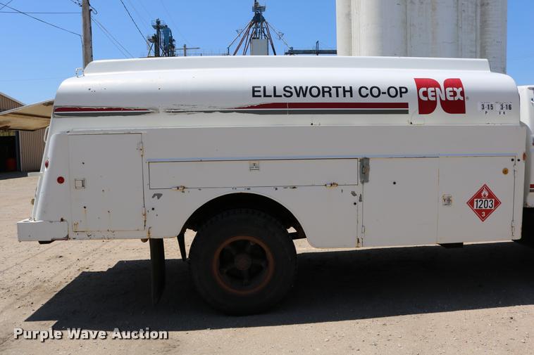 image for item DB9323 1983 Ford F800 fuel truck