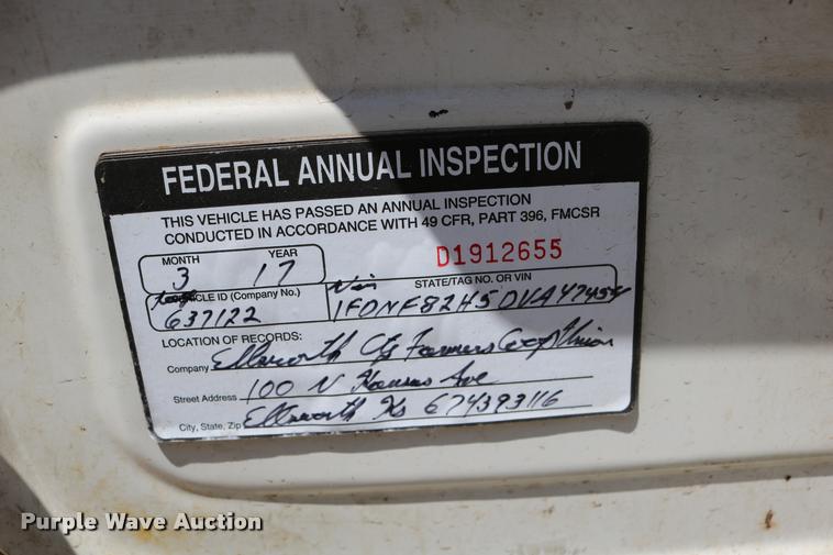 image for item DB9323 1983 Ford F800 fuel truck