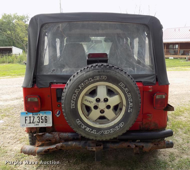 image for item DC4950 1994 Jeep Wrangler