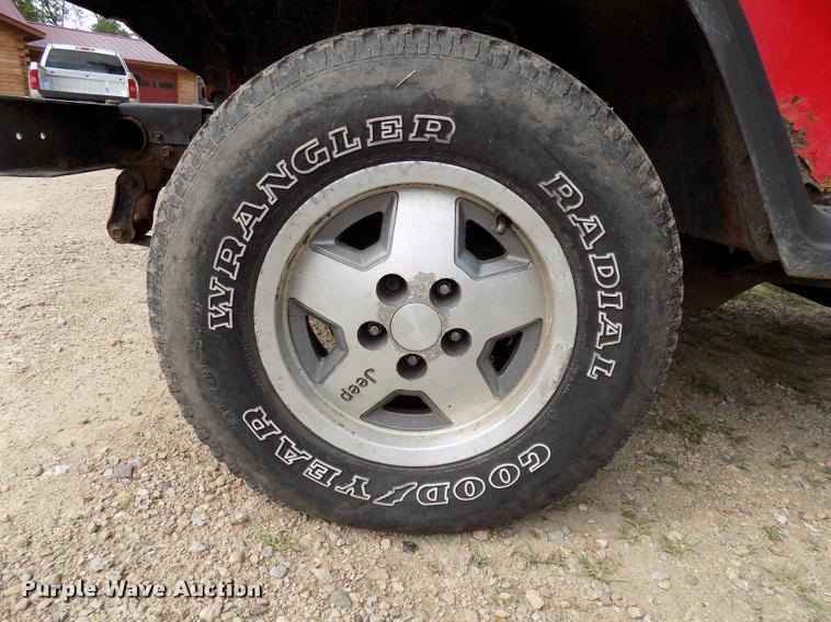 image for item DC4950 1994 Jeep Wrangler