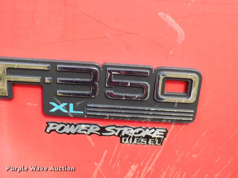 image for item DC4951 1997 Ford F350 Super Duty XL dump bed pickup truck