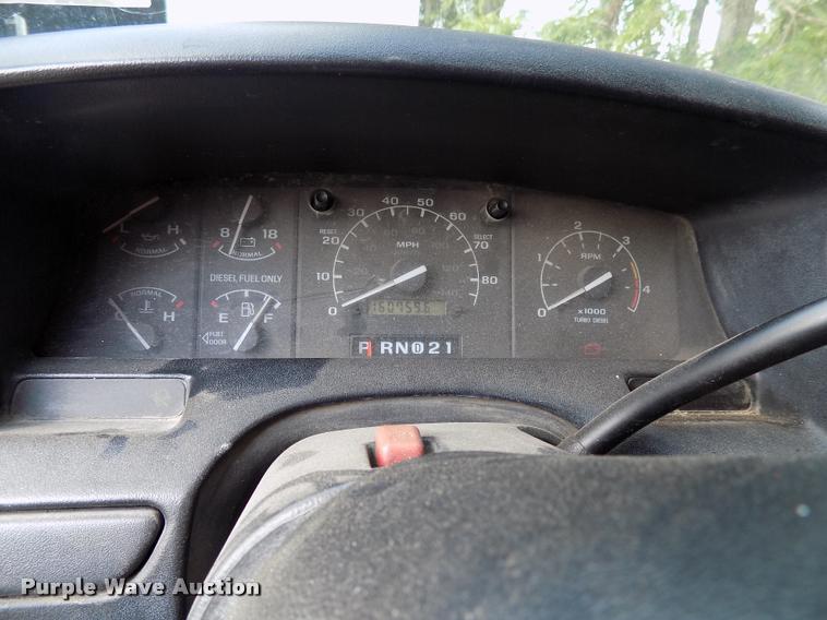 image for item DC4951 1997 Ford F350 Super Duty XL dump bed pickup truck