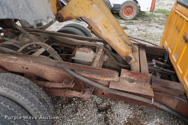 image for item DD1697 1994 Ford F350 dump flatbed pickup truck