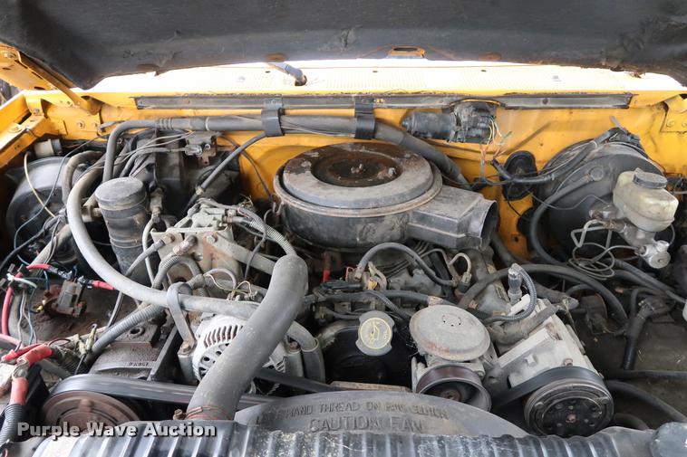 image for item DD1697 1994 Ford F350 dump flatbed pickup truck