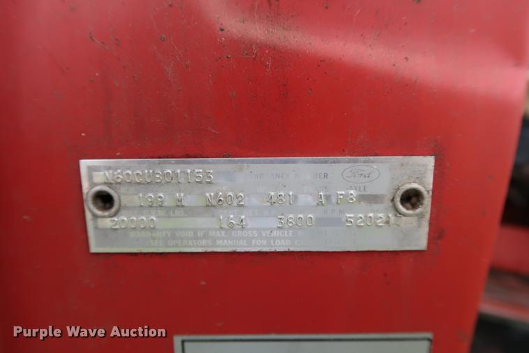 image for item DD1698 1967 Ford 600 truck