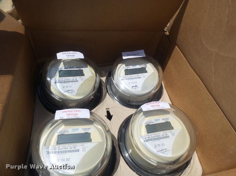 image for item DF9337 (3) pallets of electric meters