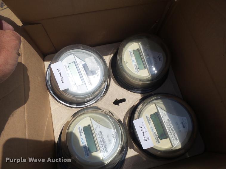 image for item DF9337 (3) pallets of electric meters