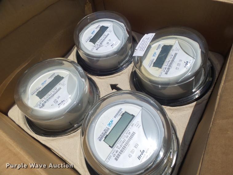image for item DF9337 (3) pallets of electric meters