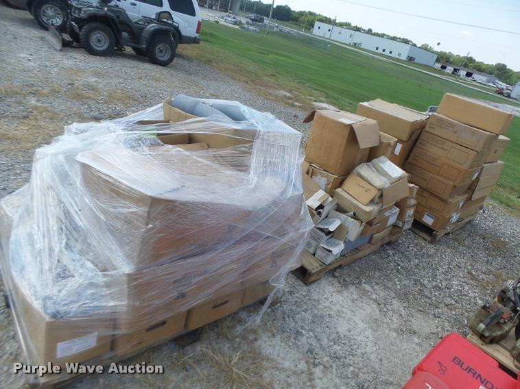 image for item DF9348 (3) pallets of electrical parts and supplies