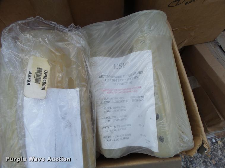 image for item DF9348 (3) pallets of electrical parts and supplies