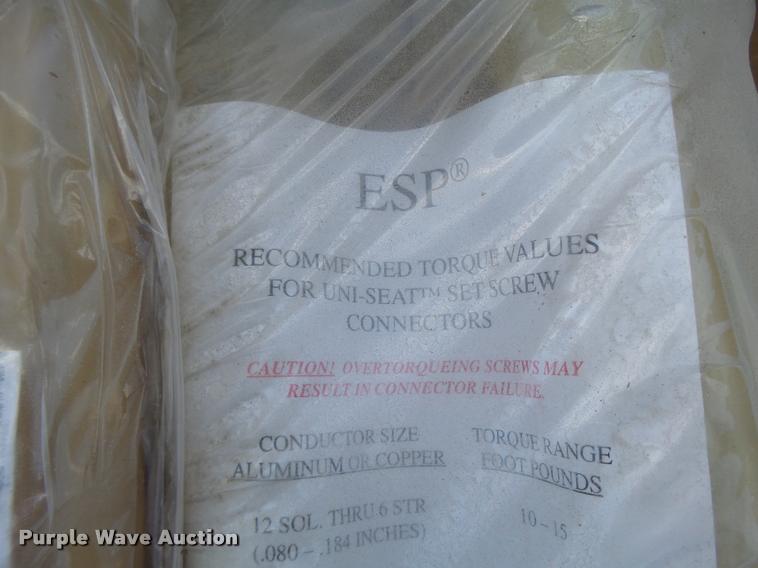 image for item DF9348 (3) pallets of electrical parts and supplies