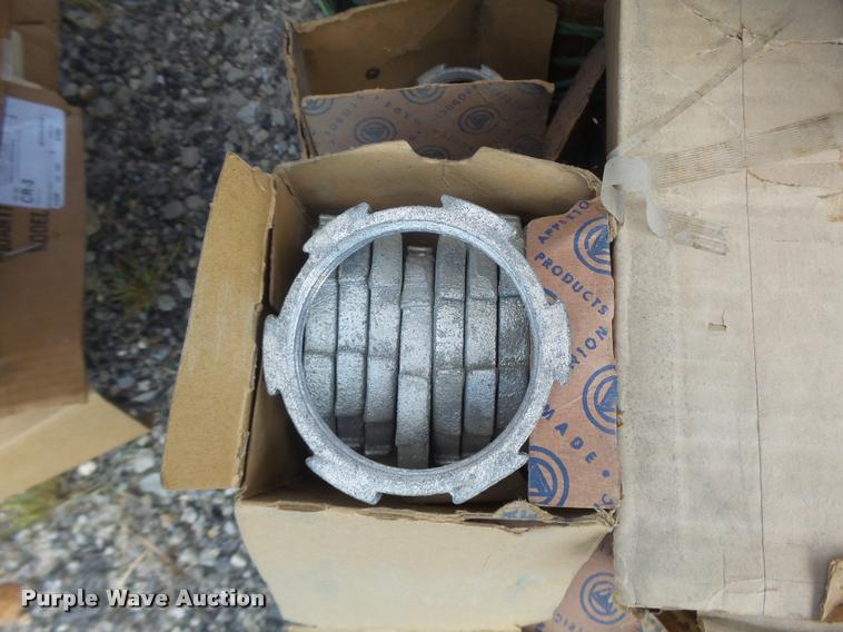 image for item DF9348 (3) pallets of electrical parts and supplies