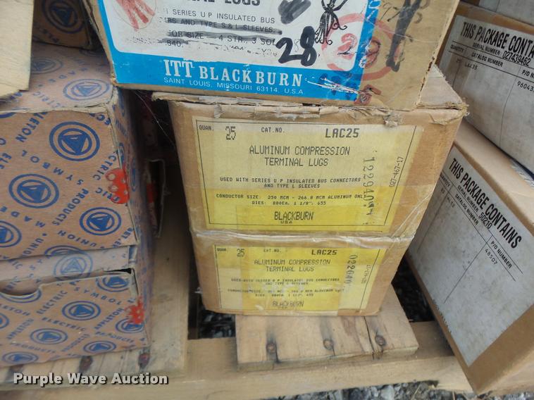 image for item DF9348 (3) pallets of electrical parts and supplies