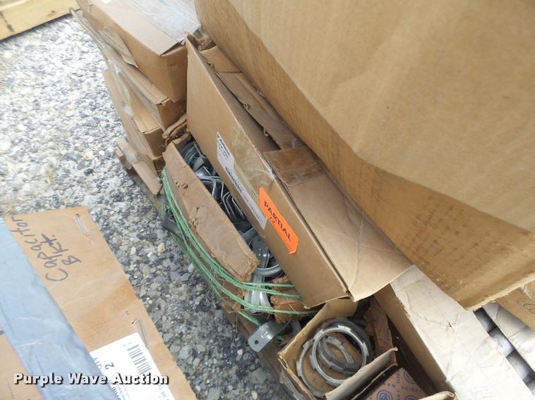 image for item DF9348 (3) pallets of electrical parts and supplies