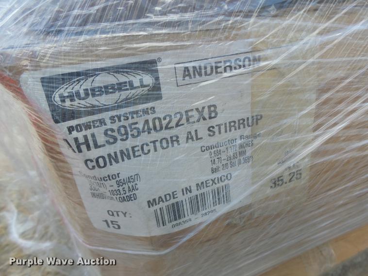 image for item DF9348 (3) pallets of electrical parts and supplies