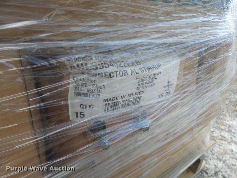 image for item DF9348 (3) pallets of electrical parts and supplies