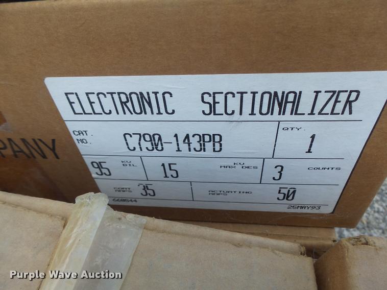 image for item DF9348 (3) pallets of electrical parts and supplies